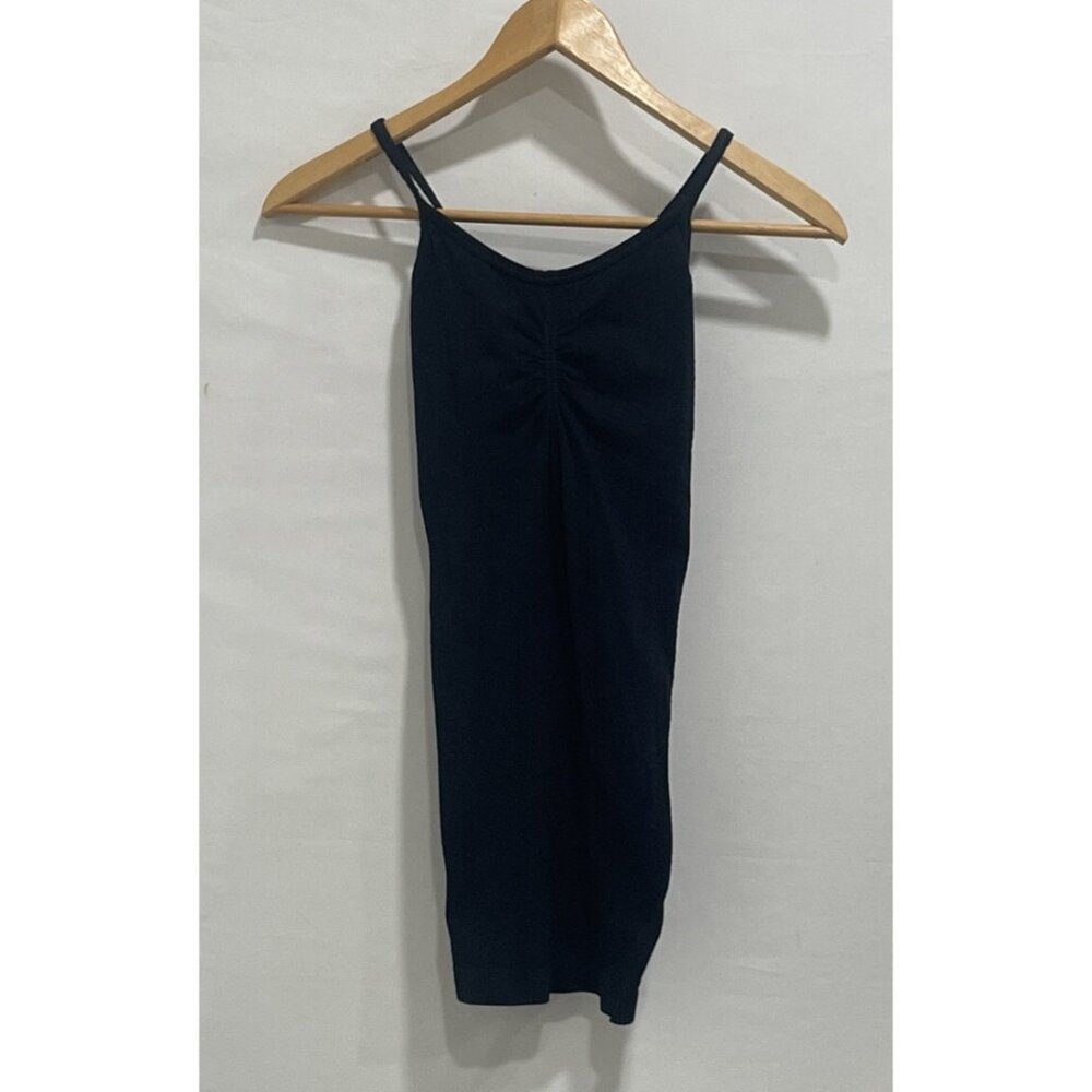 Athleta Womens Fitness Support Tank Top XS Black Built In Bra Lightweight Run